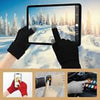 4 Pairs Womens Gloves for Cold Weather, Christmas Gifts Black, Red, Grey，Beige