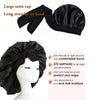 Satin Bonnet Silk Bonnet Adjustable Bonne for Sleeping Hair Bonnet with Tie Band Bonnets for Women Men