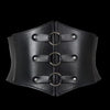 Corset Belt Bandage Super Wide Pu Leather Girdle Slimming Body Women Elastic High Waist Belts Versatile for Daily Bustier Corset