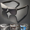 Trendy Cool Mens Womens Retro Sunglasses Fun Square Shield Mirrored Sun Glasses