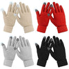 4 Pairs Womens Gloves for Cold Weather, Christmas Gifts Black, Red, Grey，Beige