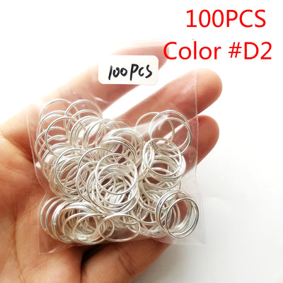 5Pcs Golden Silver Viking Spiral Charms Hair Tubes Braid Dread Dreadlock Beads Clips Cuffs Rings Jewelry Hair Accessories Woman